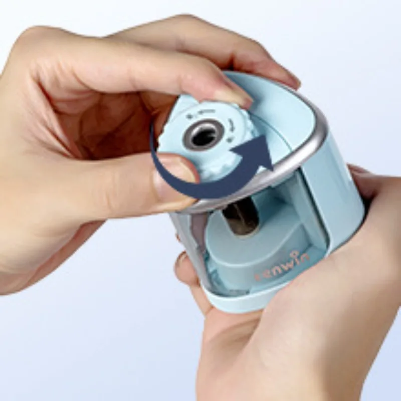 Electric Pencil Sharpener Usb - مبراة أقلام كهربائية محمولة تعمل بالبطارية،