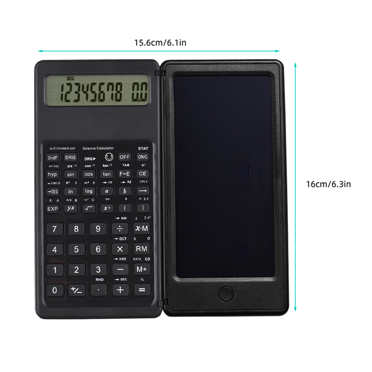 آلة حاسبة علمية مع لوحة كتابة  - مراجعة Scientific Calculator For Secondary School وسعره